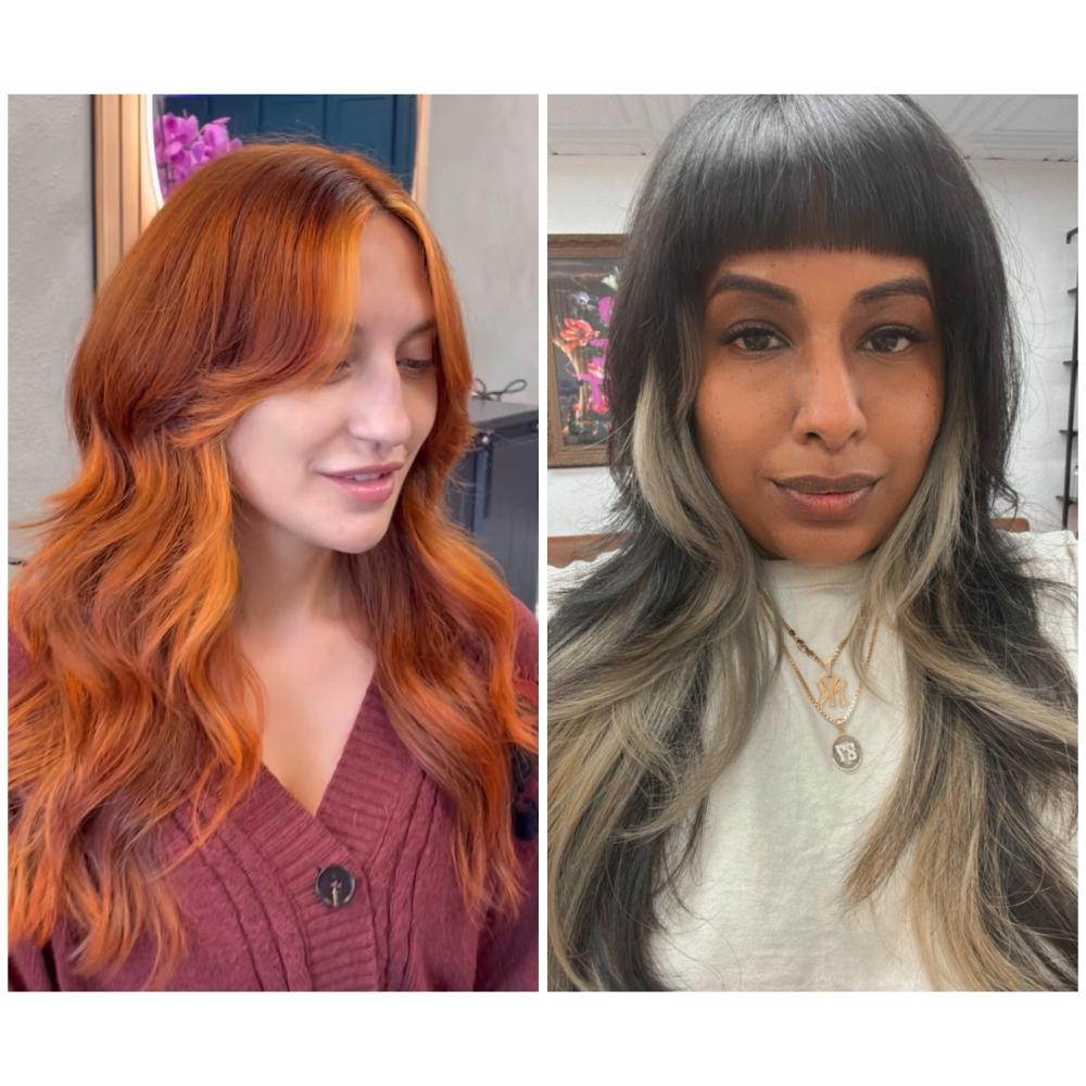 Custom Partial Highlight at Ambience Hair Studio in Orlando, FL