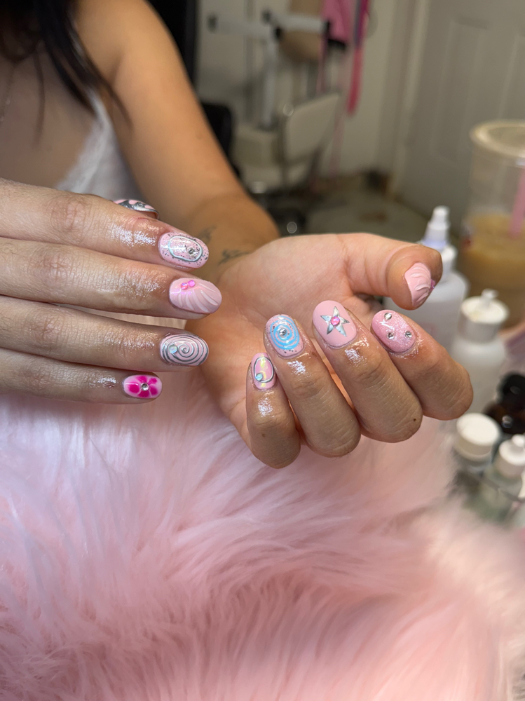 Structured Gel Mani at Nailsbylisxo in Carpentersville, IL