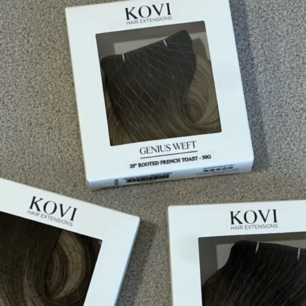 Beaded Weft Slide Up at Hair by Leah Jones in McDonough, GA
