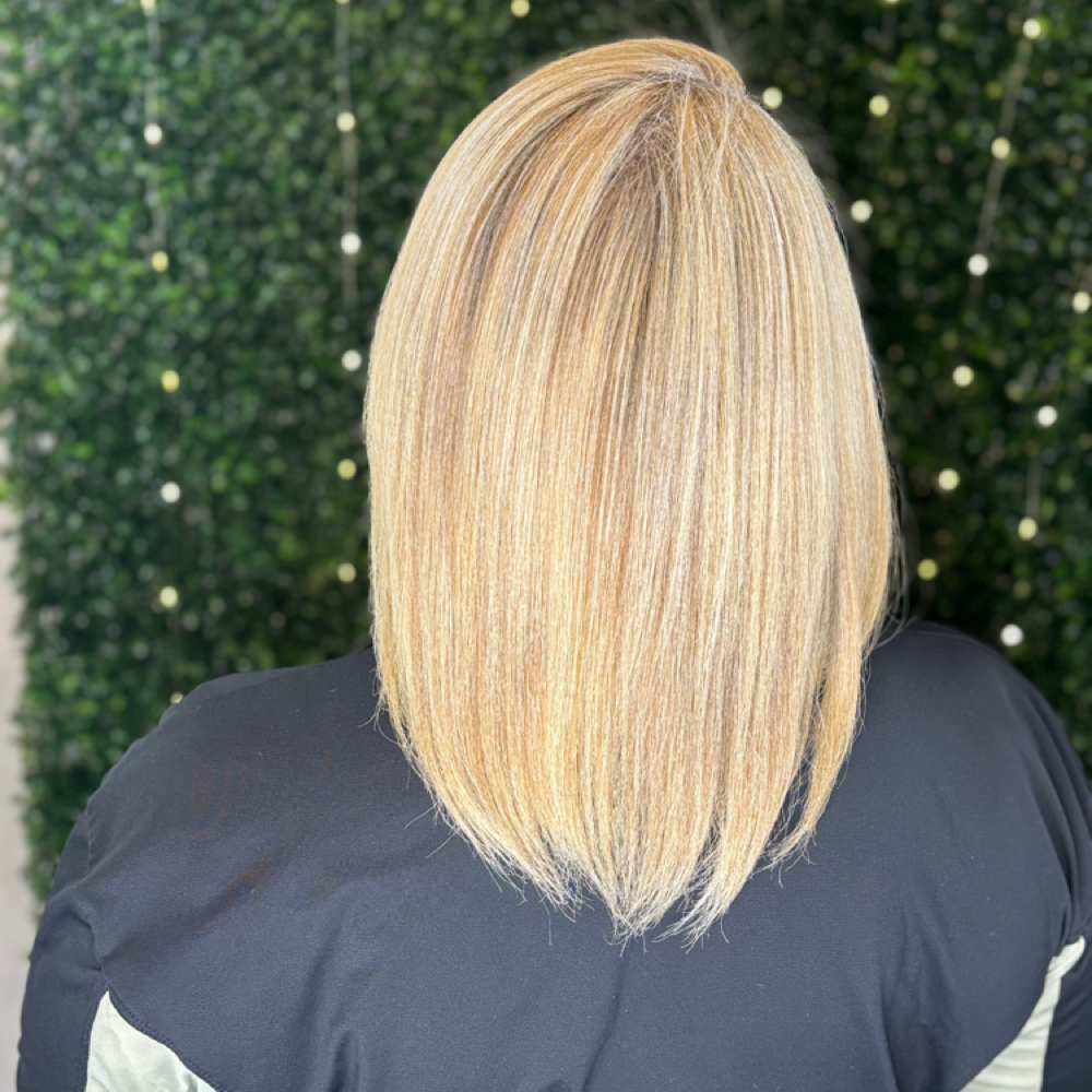 Silk Press at Moriah’s Beauty Bar in Fayetteville, NC