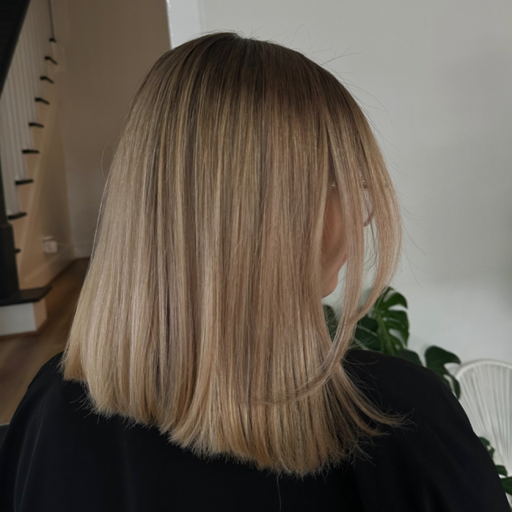 Global Lightening at Tima’s Hair studio in Alexandria, VA