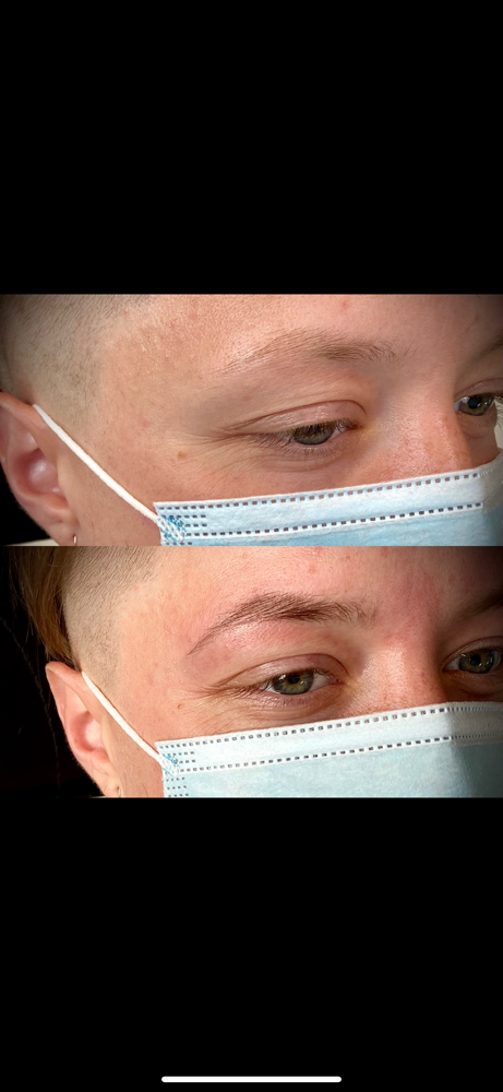 Brow Lamination And Tint