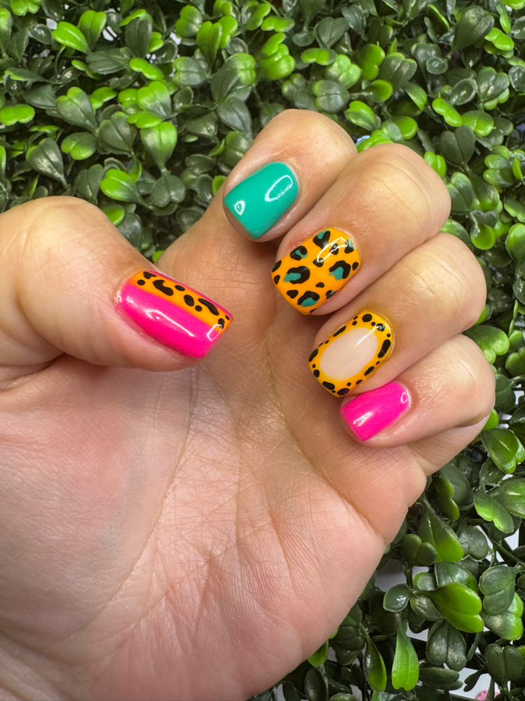 Gel Manicure (INTRICATE NAIL ART)