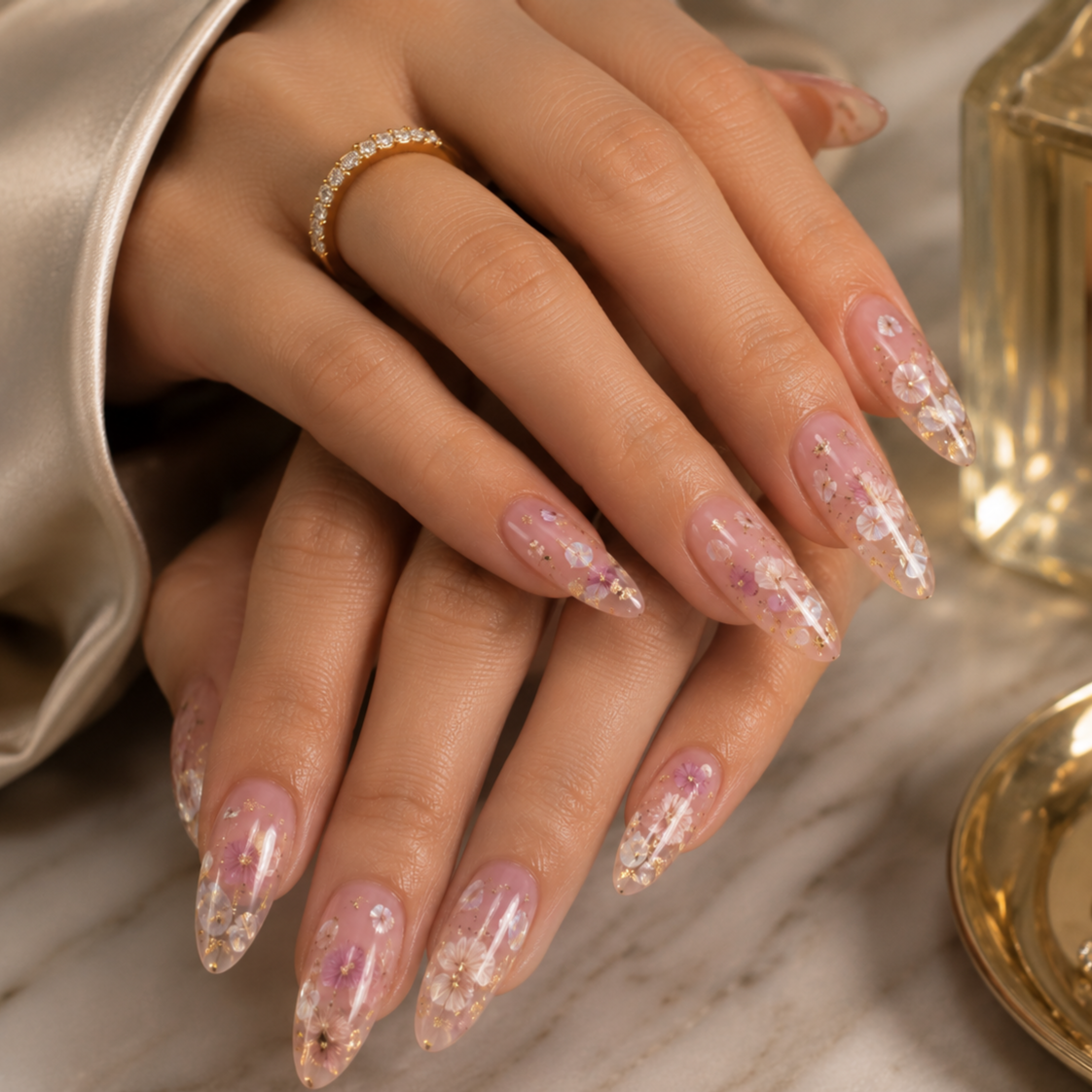 Encapsulated Nail Art (Short-Long) at Namaste Nails in Cocoa Beach, FL