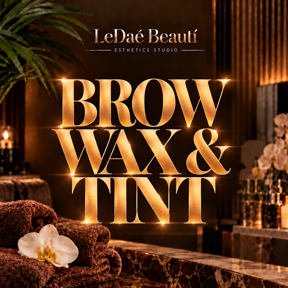 Brow Wax & Tint at LeDaé Beautí in Lafayette, LA