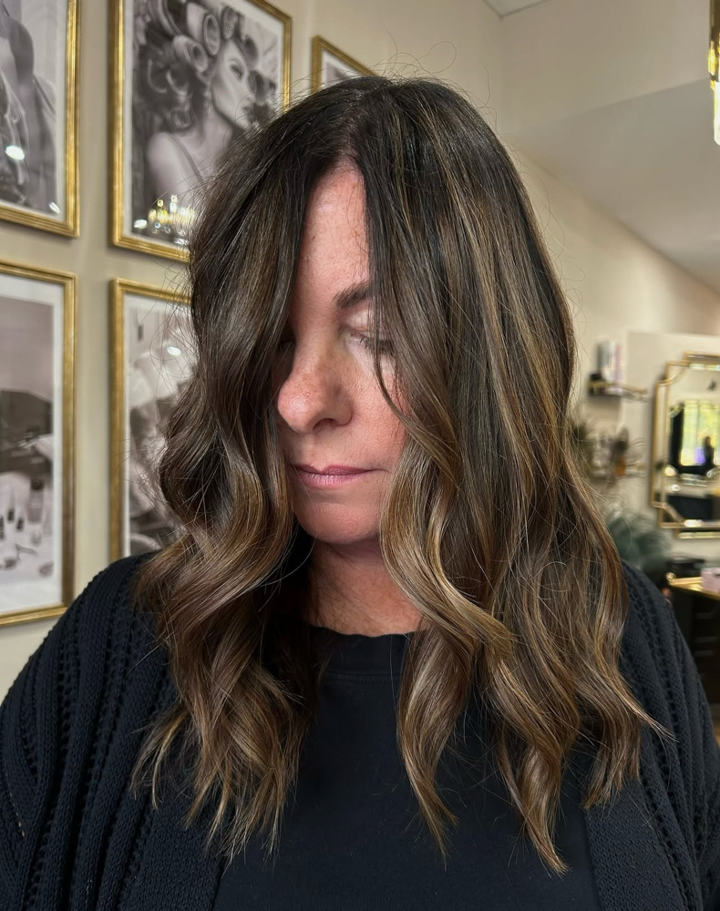 Partial Balayage at Hair By Mb in East Hampstead, NH