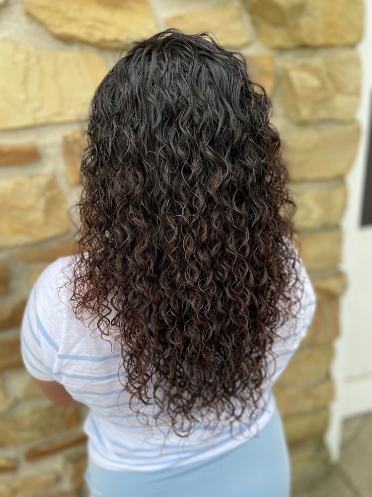 Long Hair Perm