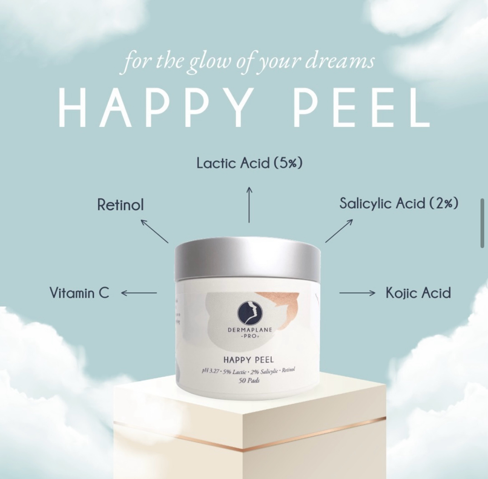 ✨ Happy Peel + Dermplane ✨