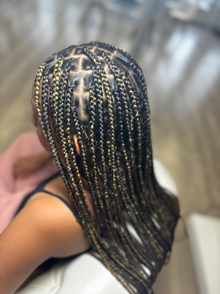 Medium Knotless Box Braids