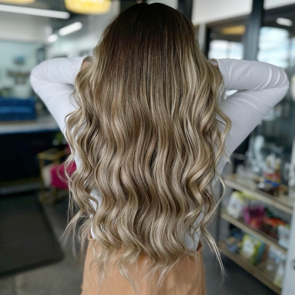 Extension Move Up at Vibe Salon in Angier, NC