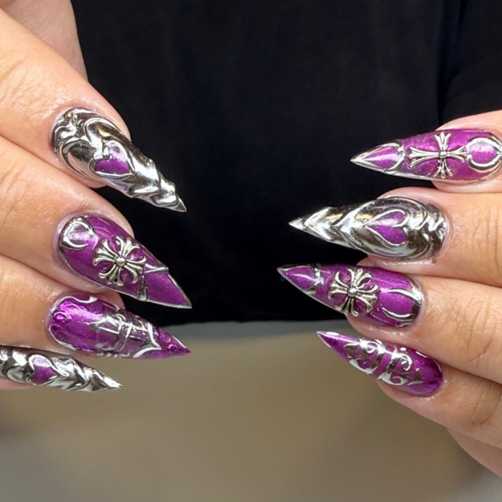 Acrylic at Nail Diaries Studio in Oakdale, MN
