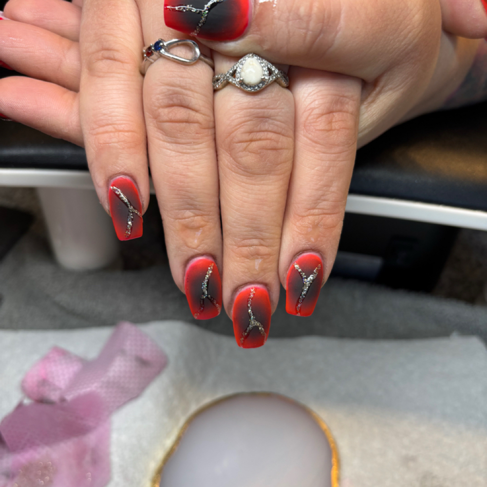 Airbrush Art at Aglow On The Go in Fairfield, ME