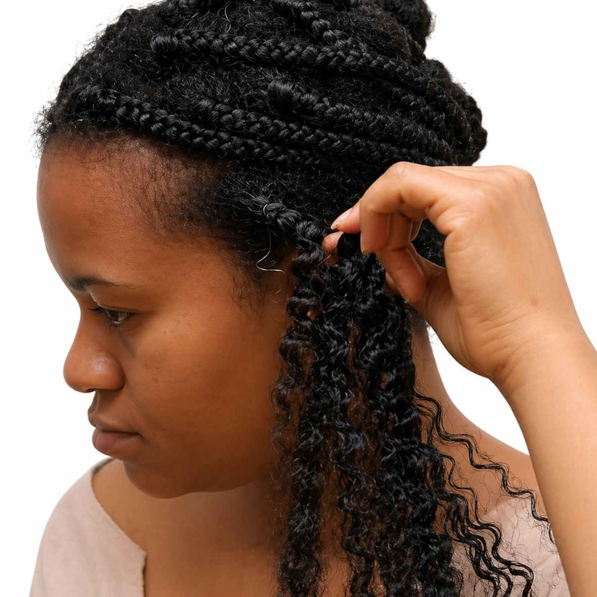 Braid Removal at Hollywood Soul Salon Ouchlesshairbraiding in San Diego, CA