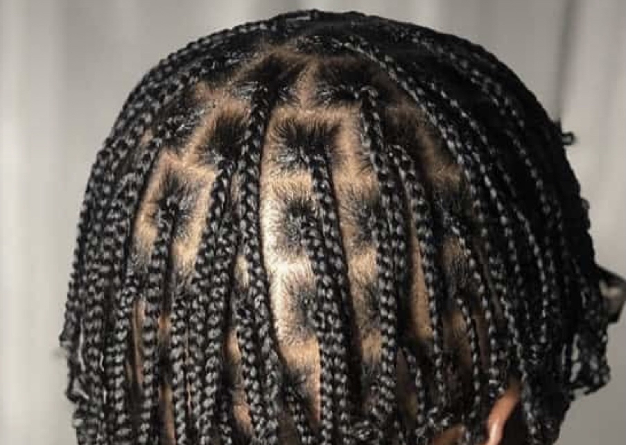 Men Sm Plait Braids (top Only)