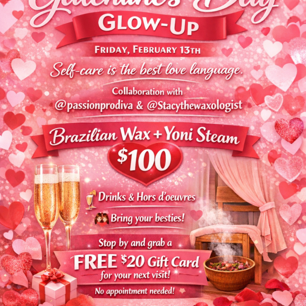 Wax, Sip, And Steam Feb. 13