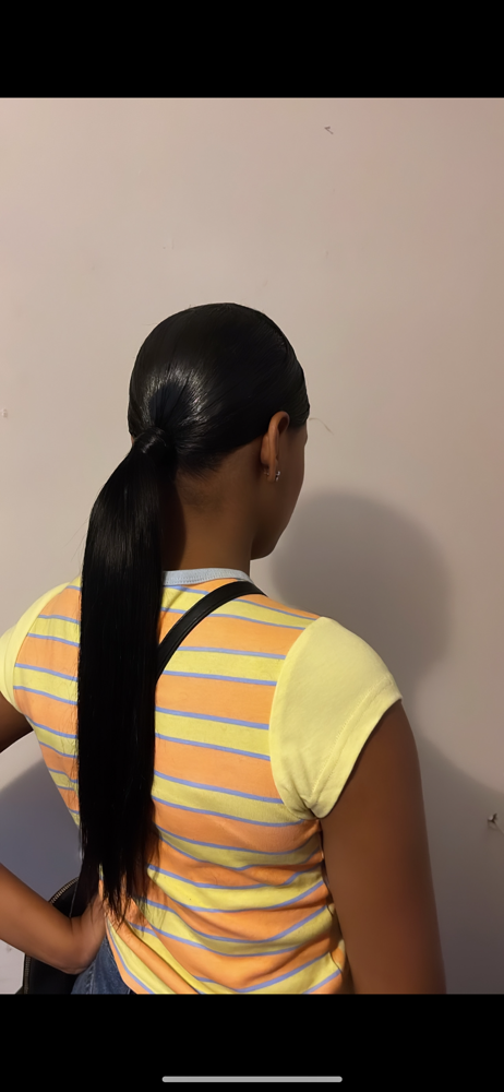 ponytail ( hair included )