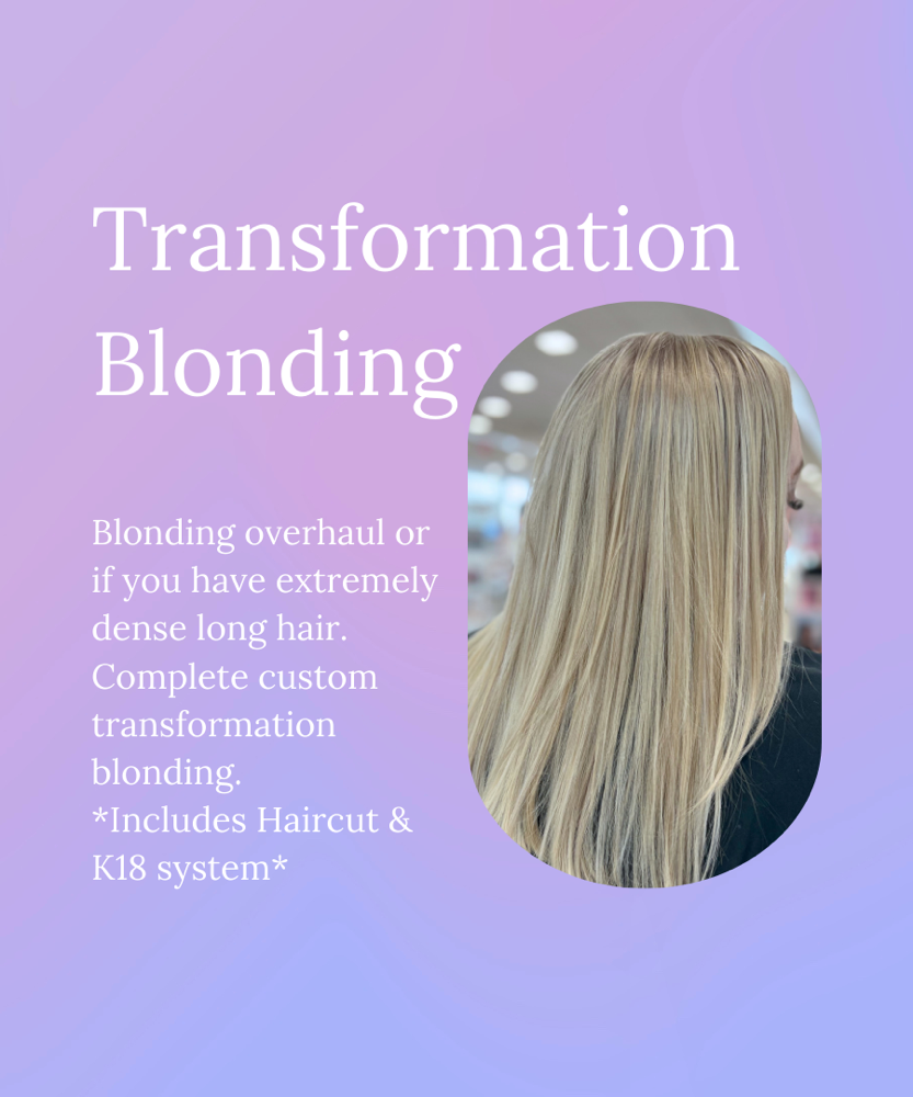 Transformation Blonding