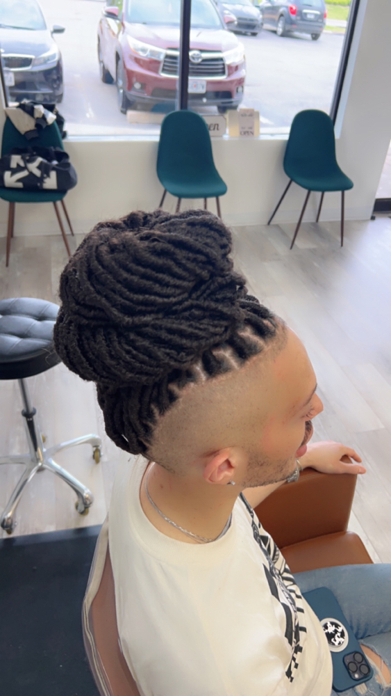 Individual Faux Locs/Half head