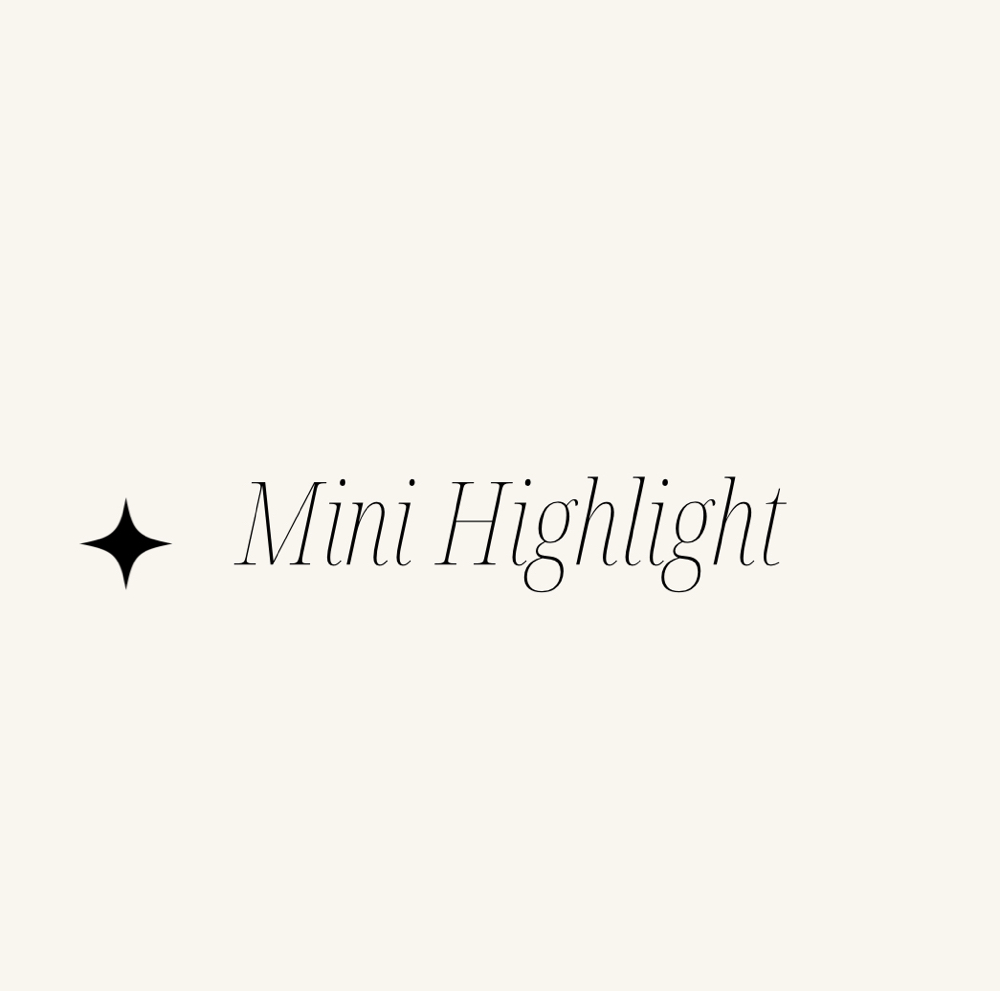 Mini Highlight (Face Framing)