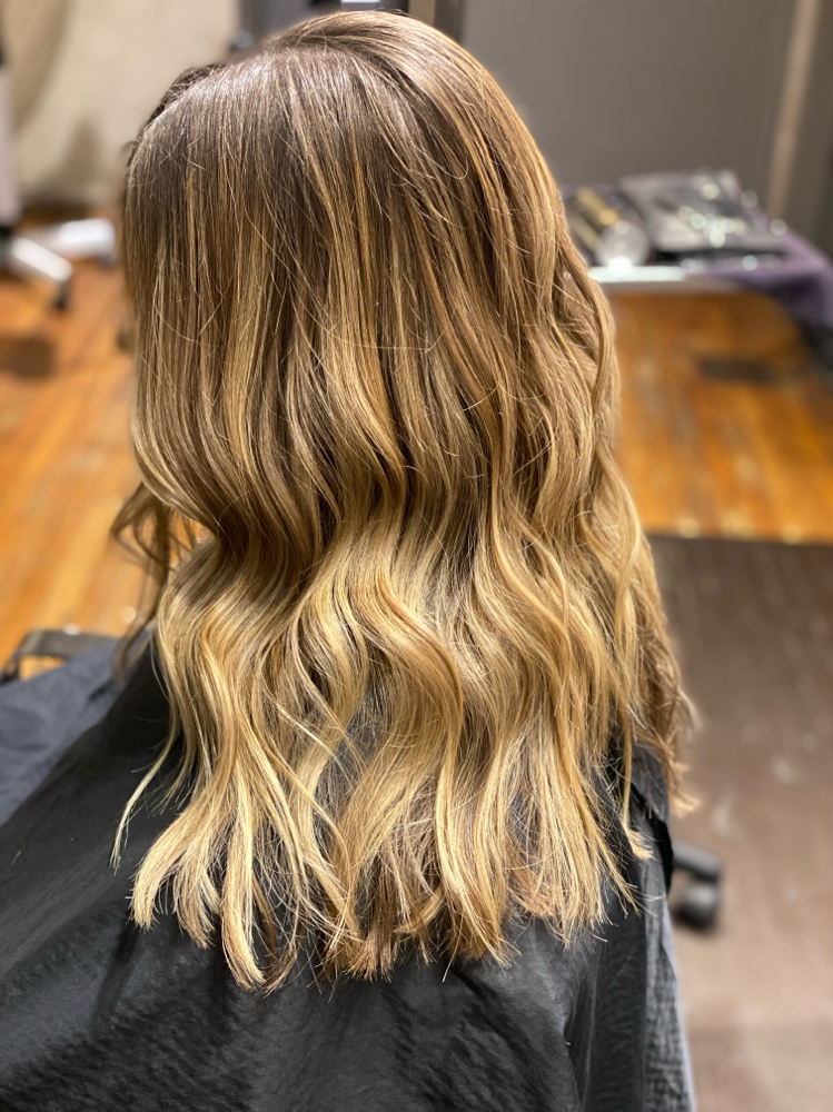 Balayage With Haircut