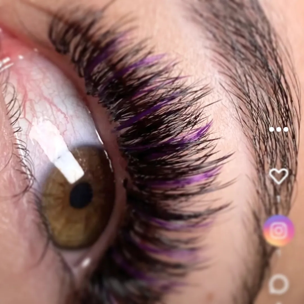 Colored Lashes 2 Week Fill