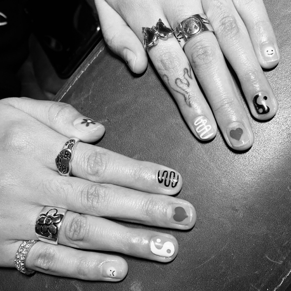 Gel Manicure at KC nails in Santa Monica, CA