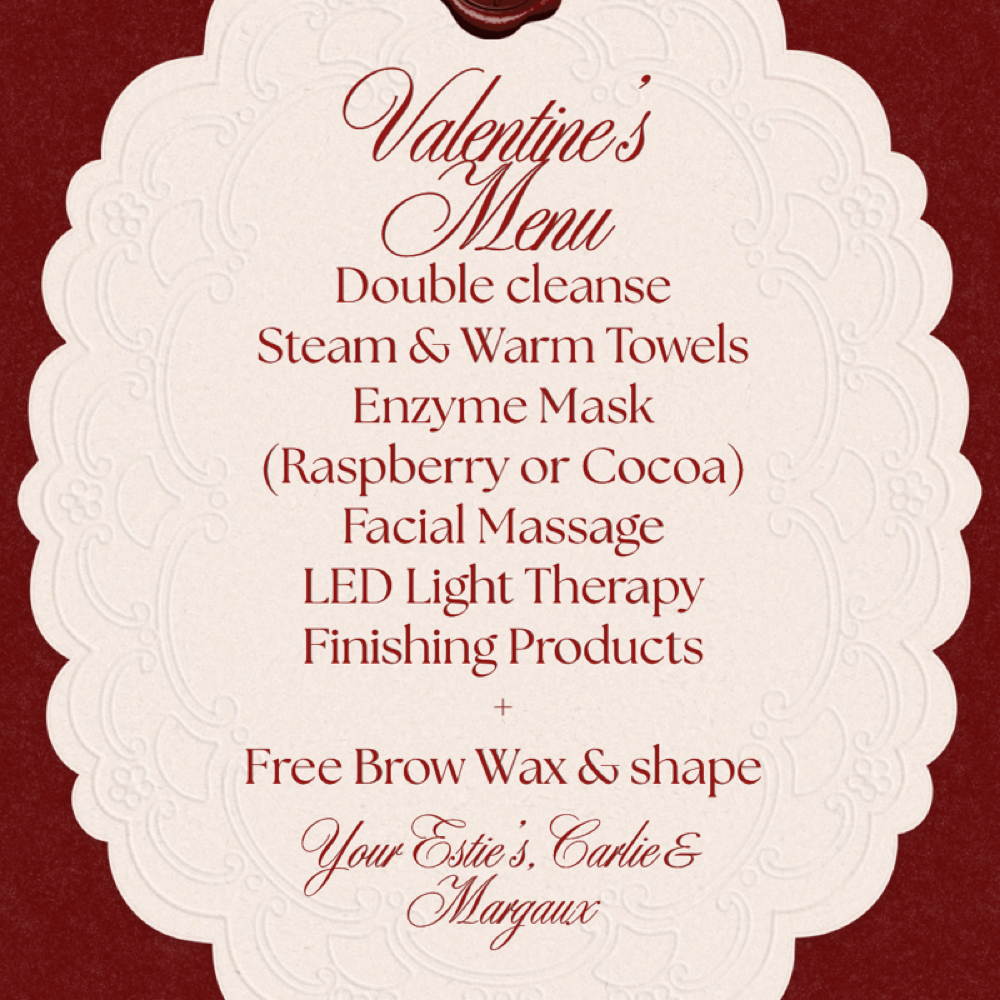 Valentines Facial at Carlie Esthetics & Beauty in Pineville, LA