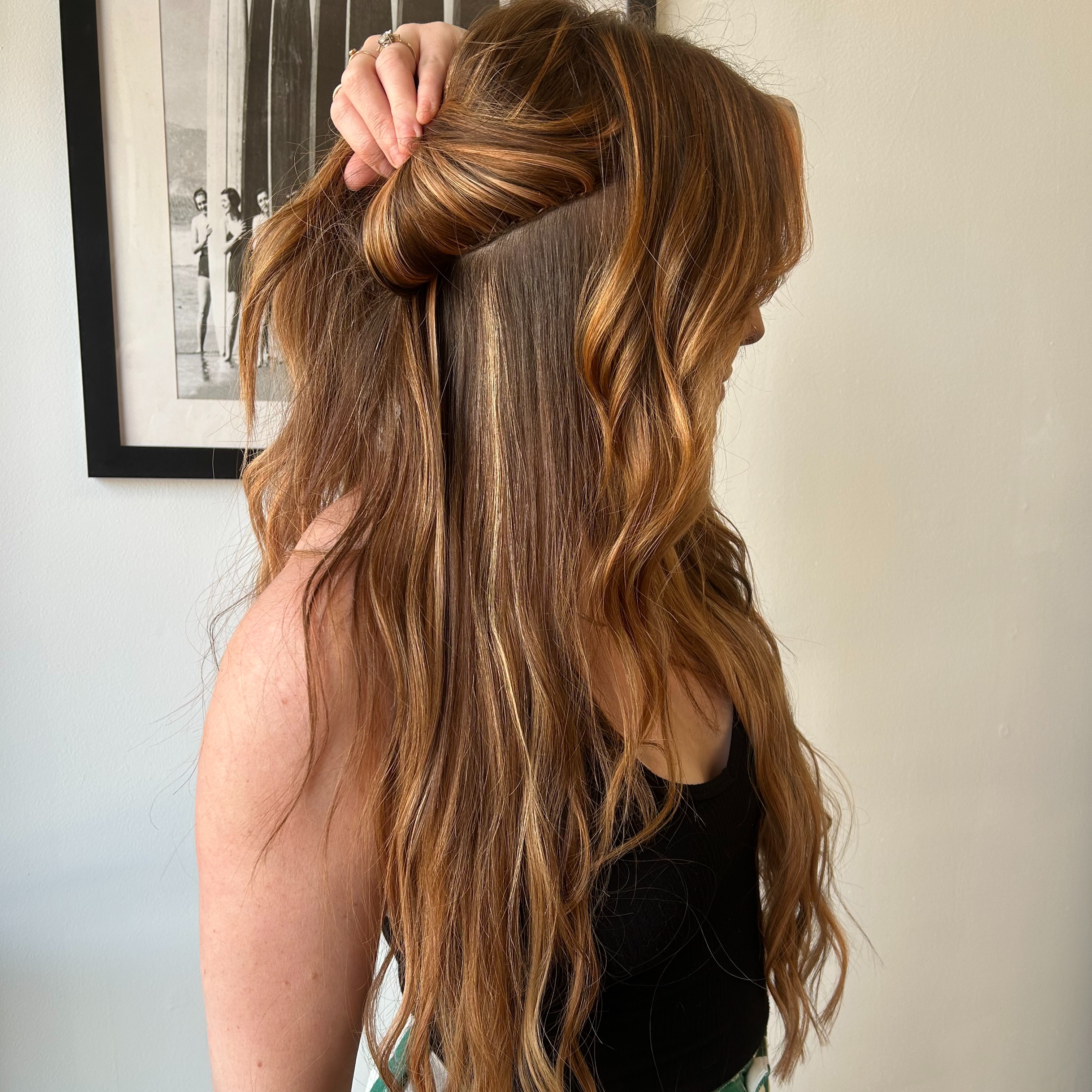Extension Full Install at Pretty Little Hair Co. in Virginia Beach, VA