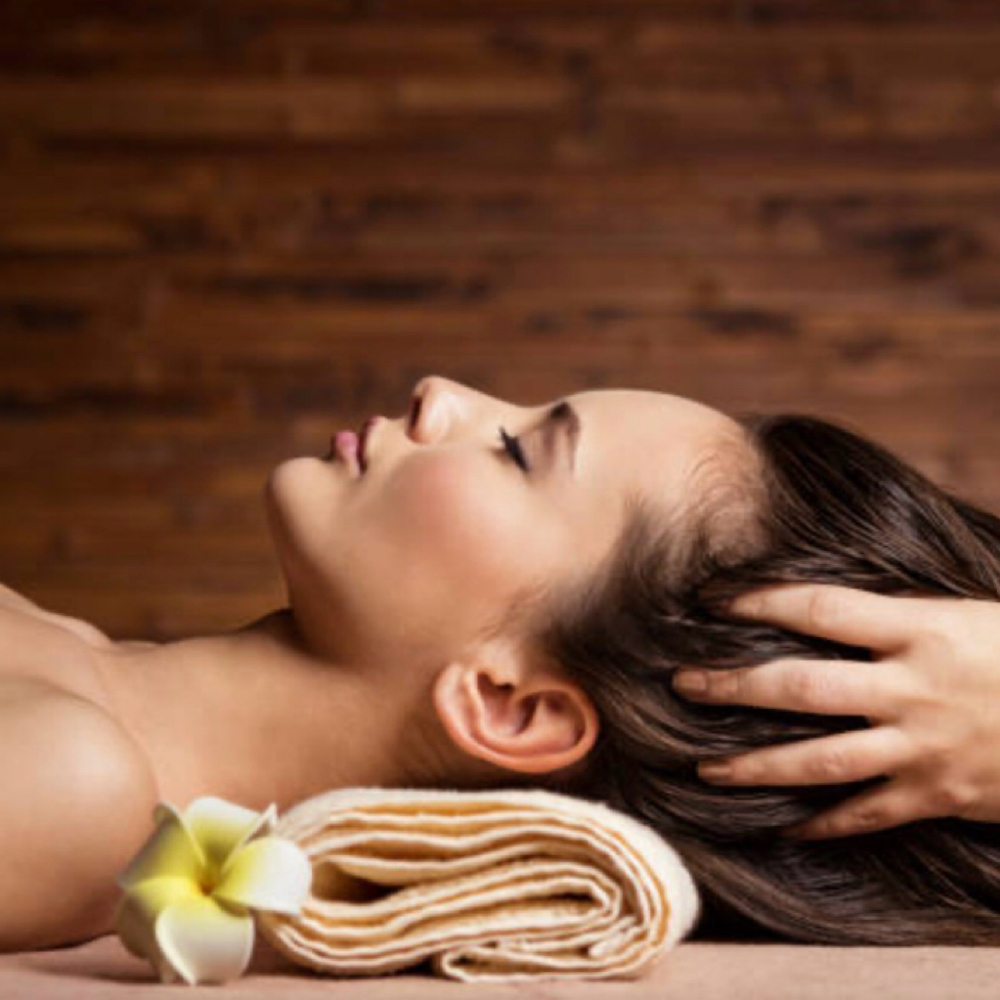 Scalp Massage Therapy at Allie-Bella HeadSpa & Facials in Boca Raton, FL