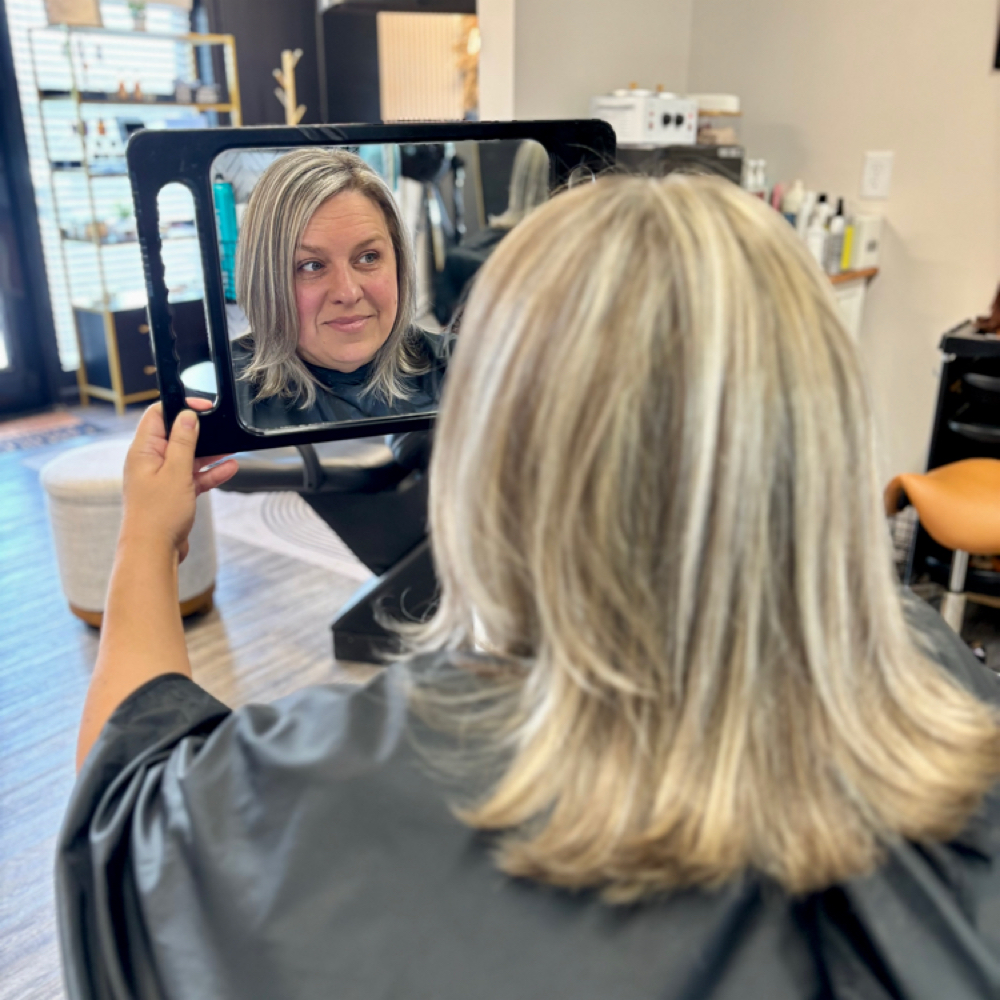 Full Head Highlights Medium at Saved by Grace Salon in Alcoa, TN