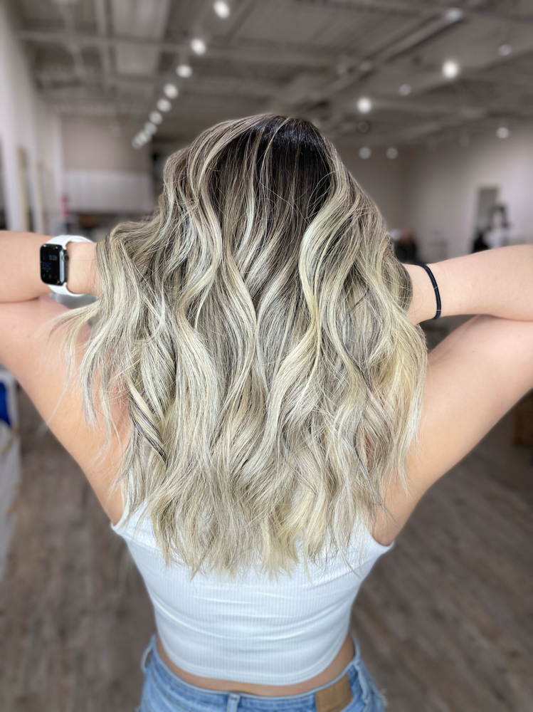High Impact Blonde Medium Length