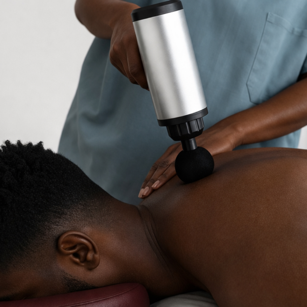 +Massage Gun at Remedy Restorative Wellness in Wilmington, DE