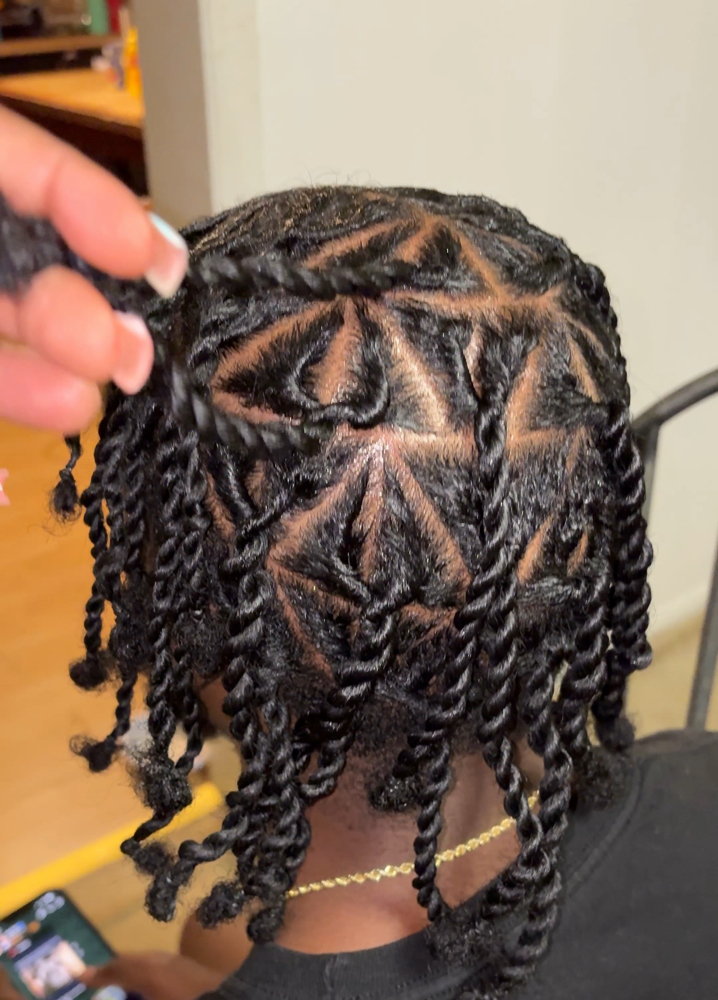 Kamikaze Twists at Sacred Locs in Rochester, NY
