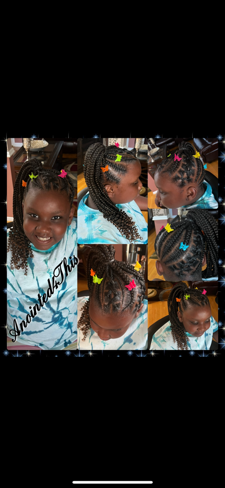 Kids Freestyle Ponytail (to Age 10)