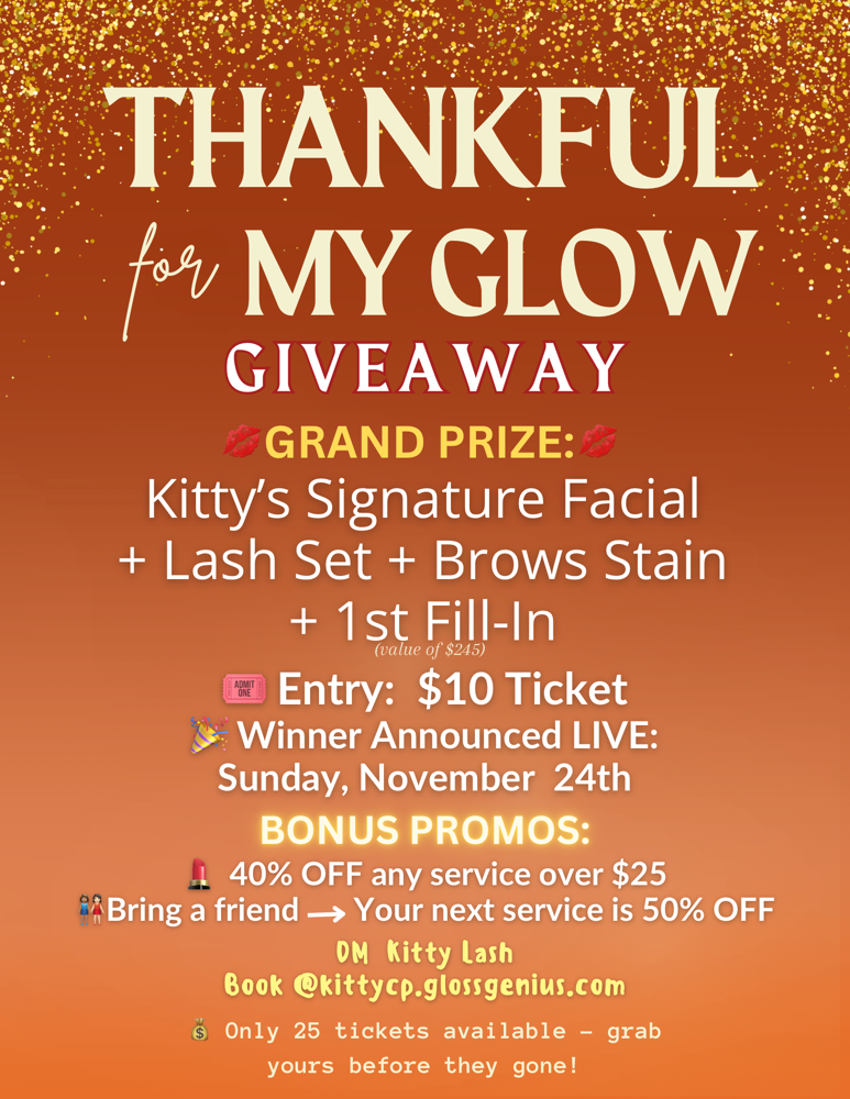 My Glow Giveaway
