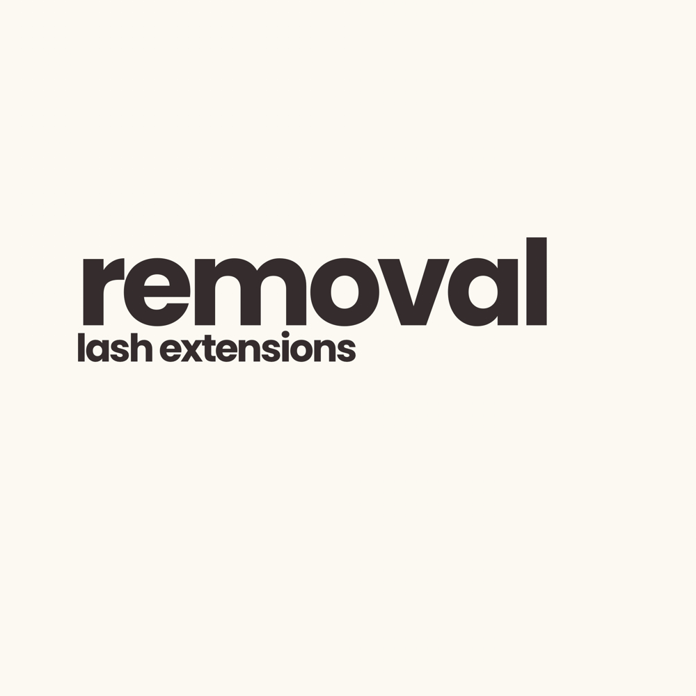 Eyelash Extensions Removal at KW LASHES + BROWS in Bountiful, UT