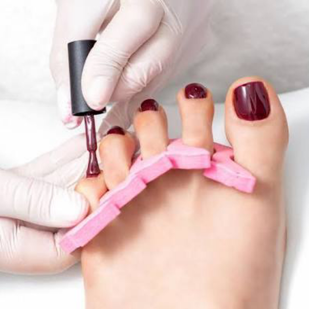 Gel Deluxe Pedicure at Maniacurist in Panama City, FL