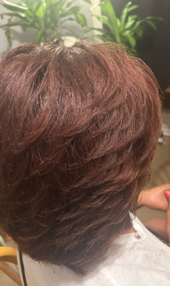 All Over Color And Cut