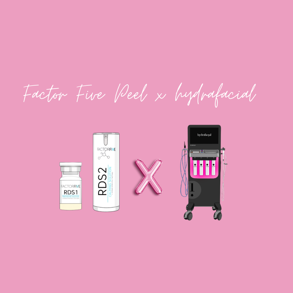 FactorFive Peel X Hydrafacial