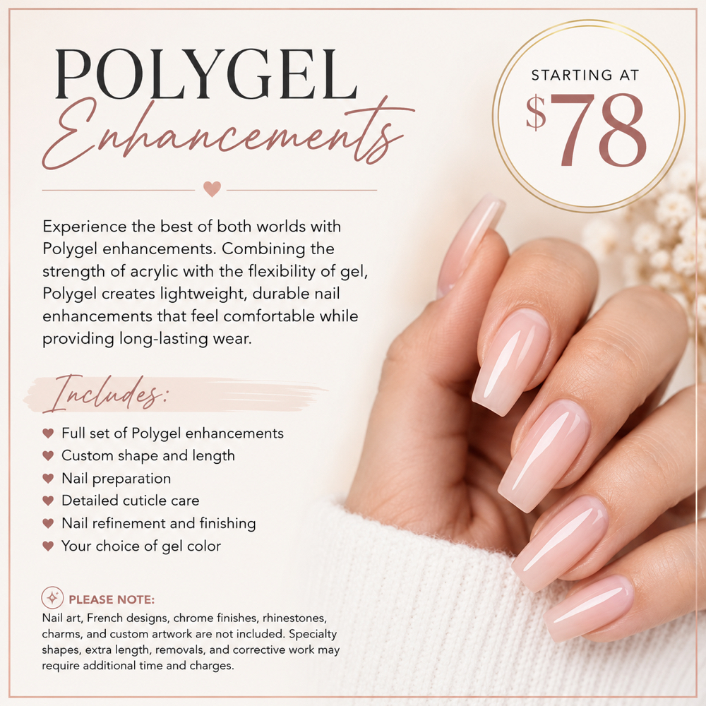 PolyGel Enhancements at Studio 811 Nail Studio in Ellensburg, WA