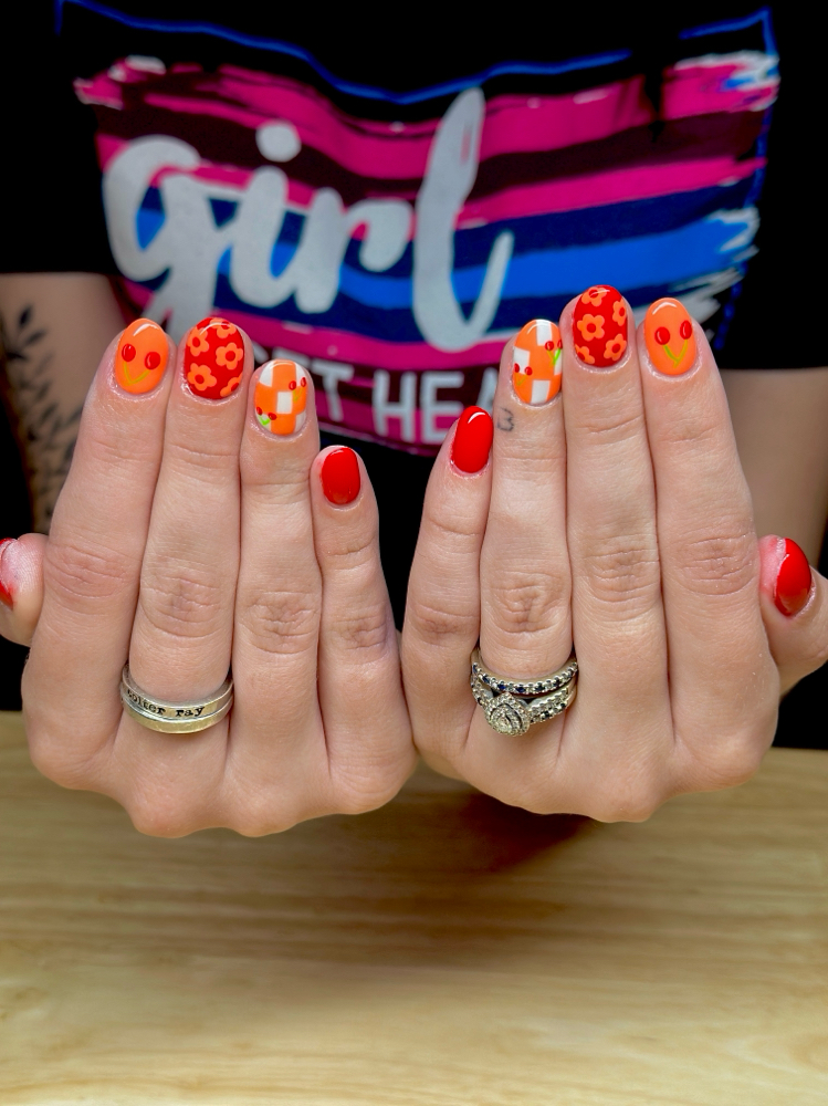 Detailed Design On All 10 Fingers
