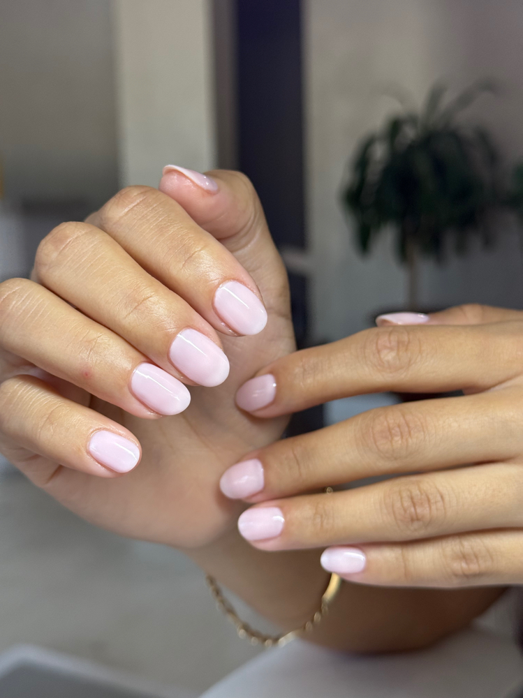 Rubber Base Gel Manicure