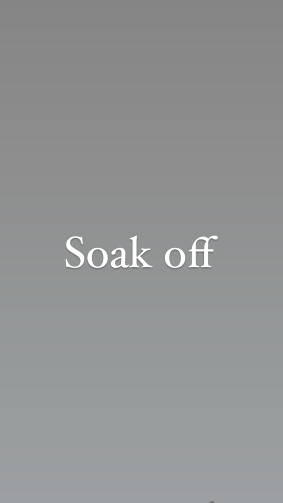 Soak Off