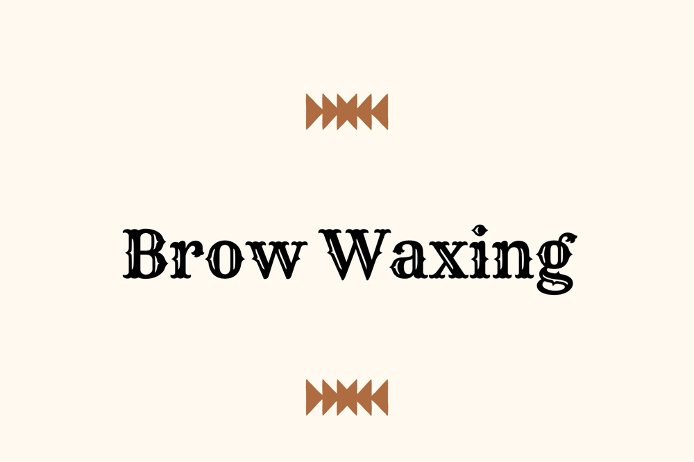 Brow Waxing & Shaping