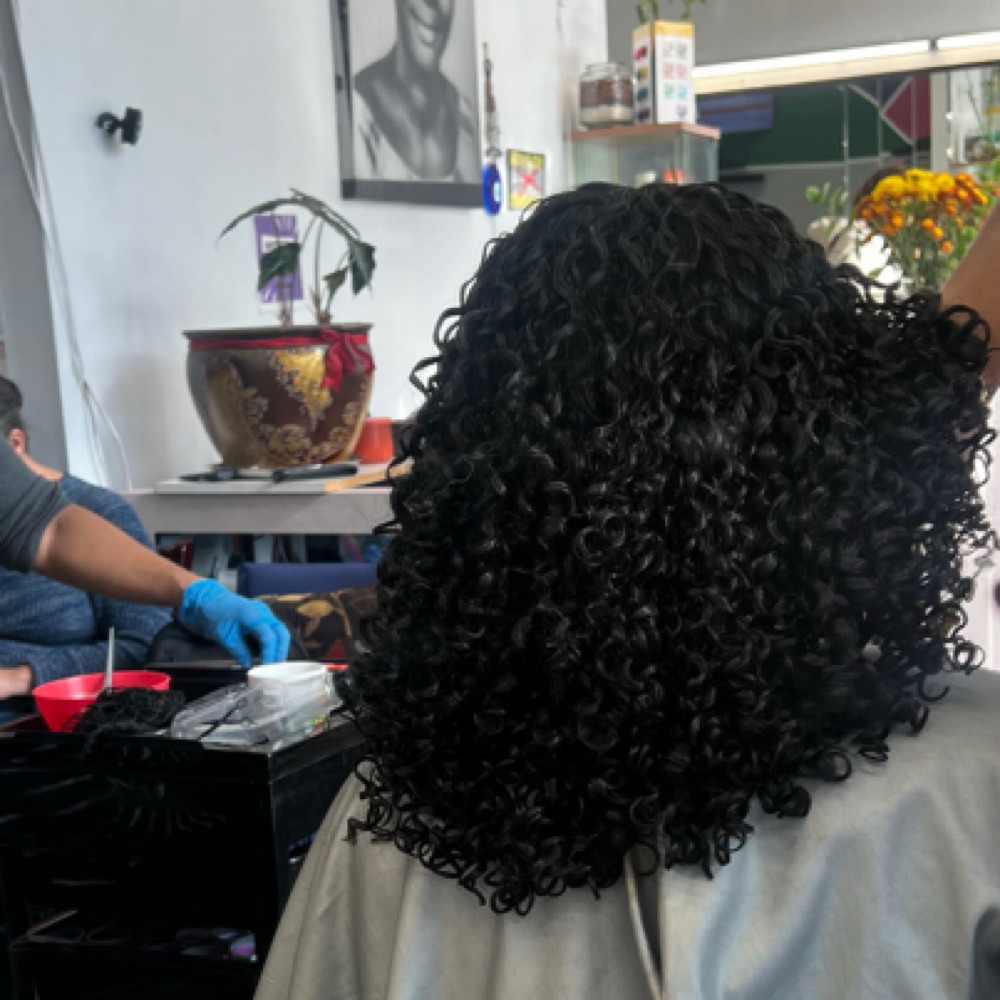 Curly Cut at Glo Luxe Beauty in New Rochelle, NY