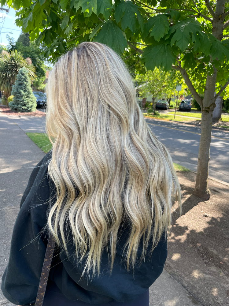 Full Head Blonding