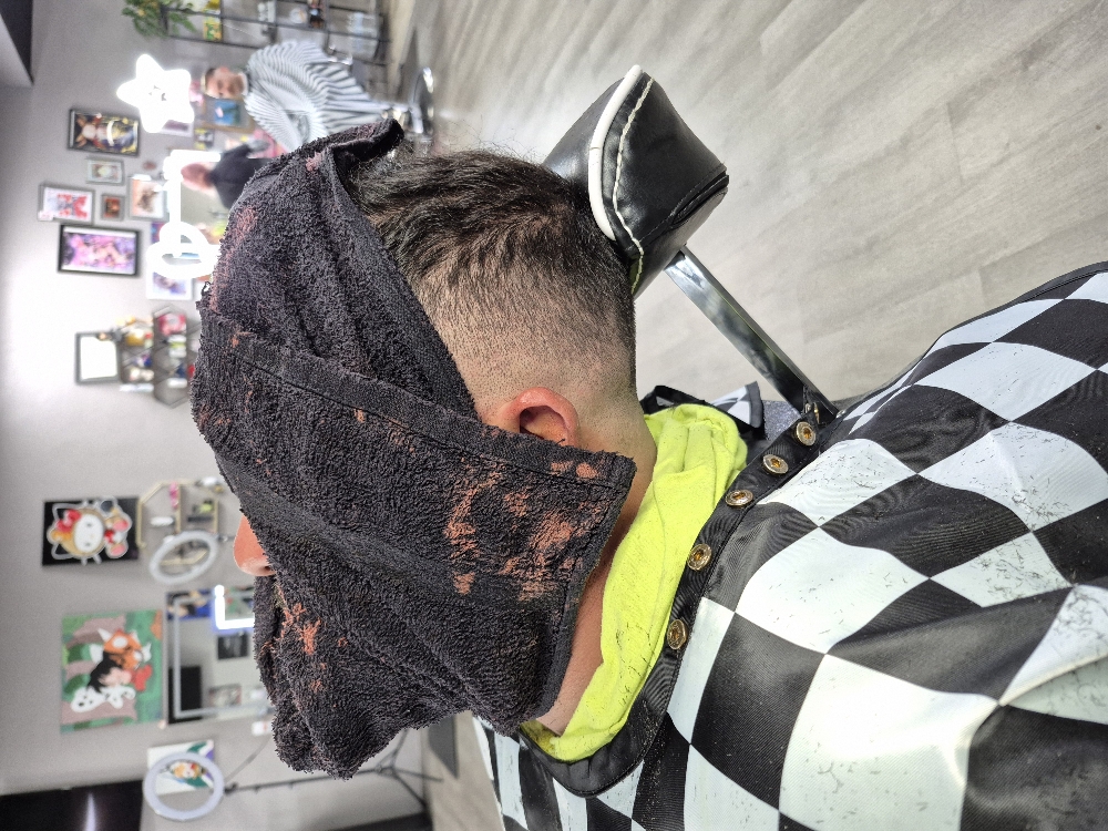 Hot Towel Shave at The Barber Juju in Twin Falls, ID