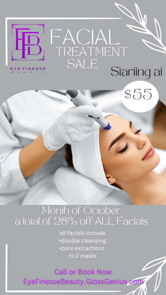 Facial Treatment Sale