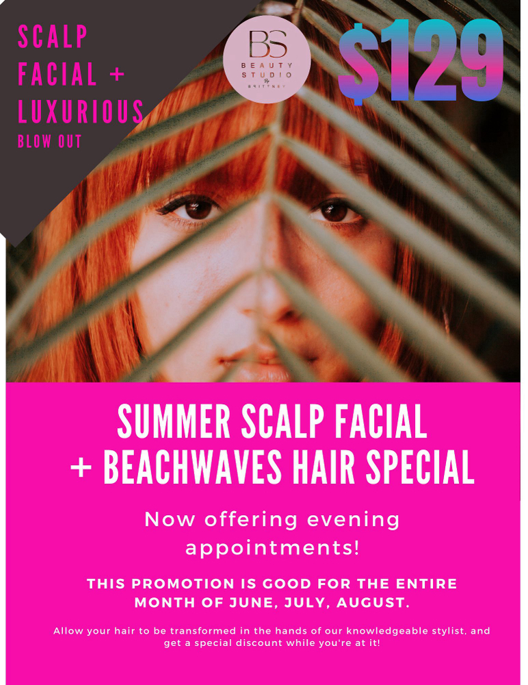 Scalp Facial Summer Special