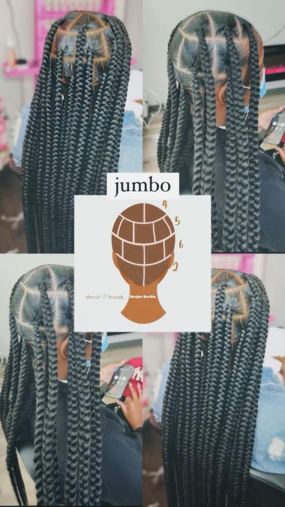 Extra Large Knotless/Box Braids